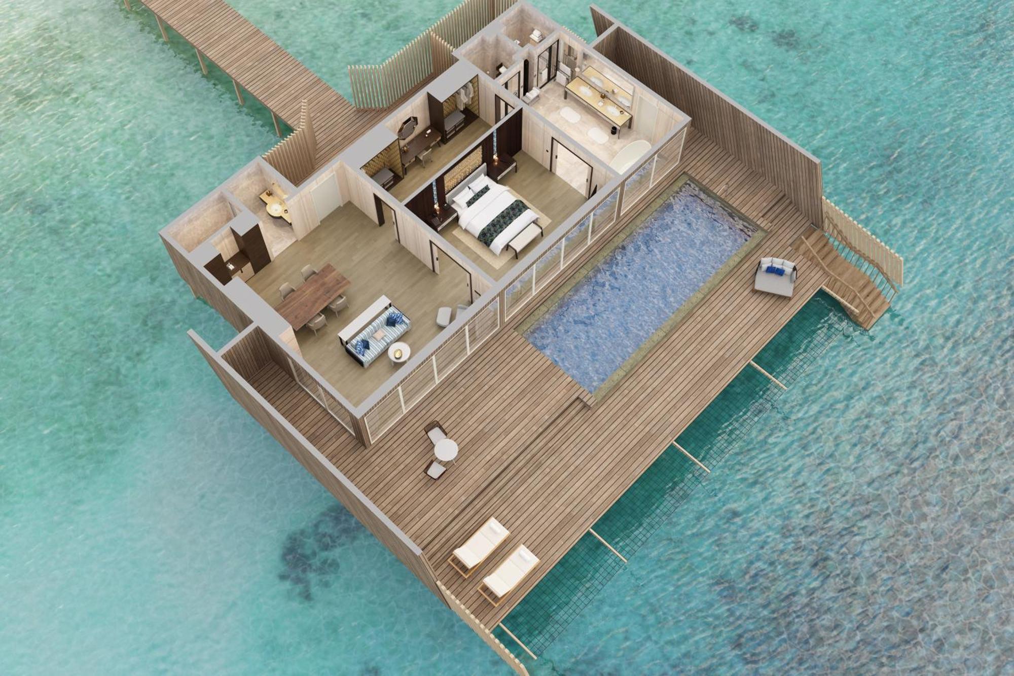 The St. Regis Maldives Vommuli Resort Hulhudheli Exterior photo